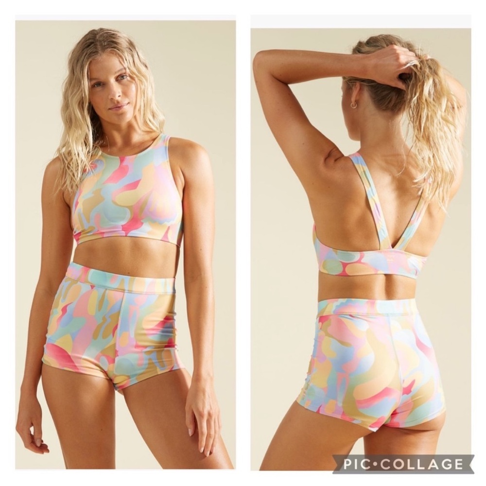 BILLABONG A/Div Boy Short/ High-Neck Bikini Set M